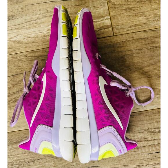 Nike Free Fit 2.0 Purple Women's Running Tennis Athletic Shoes 8.5 Fuchsia - Picture 6 of 8